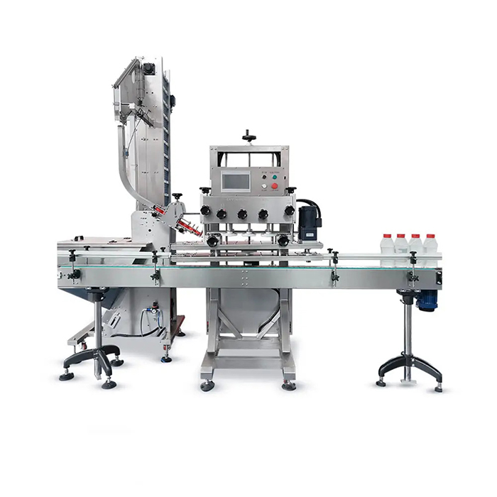 Sjálfvirk háhraða plast skrúfa vatnsflöskuhylki