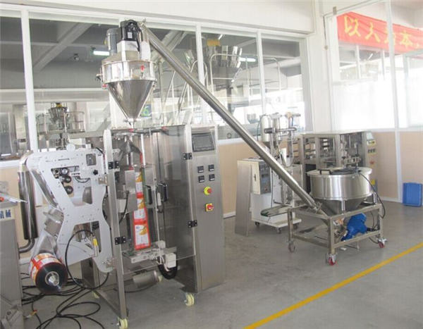 Lyftu dufti og sjálfvirkri áfyllingarvél með duftpoka