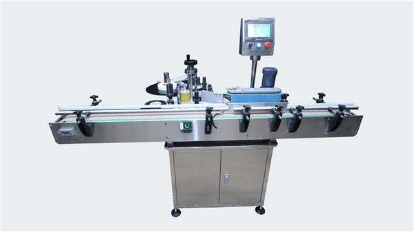 Sjálfvirk umferð flösku / fermetra flöskumerkingarvél