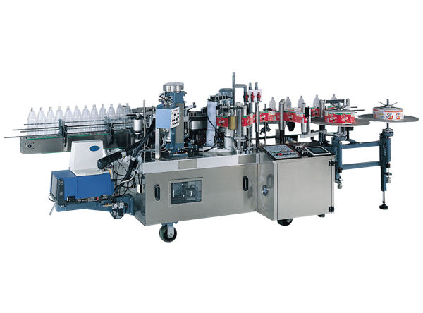 Sjálfvirk lítill flösku límmerkingarvél