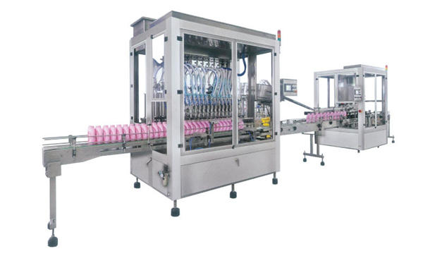 Ryðfrítt stál sjálfvirkt þvottaefni fylla vél 