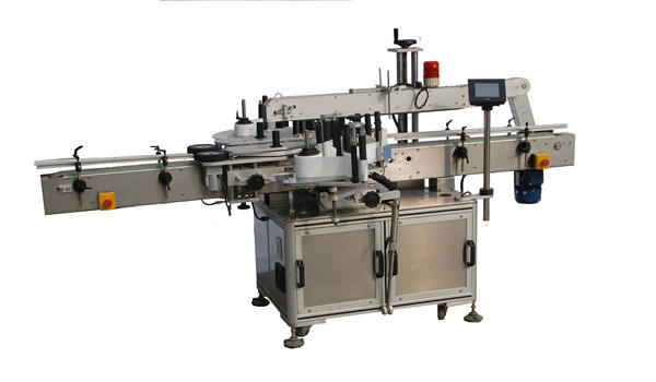 Plastflaska tvíhliða merkingarvél fyrir sjampó